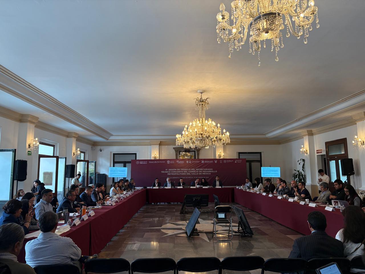 9na Sesión de Trabajo del Secretariado Técnico Conjunto del Consejo de Desarrollo Metropolitano del Valle de México. Actualización del POZMVM