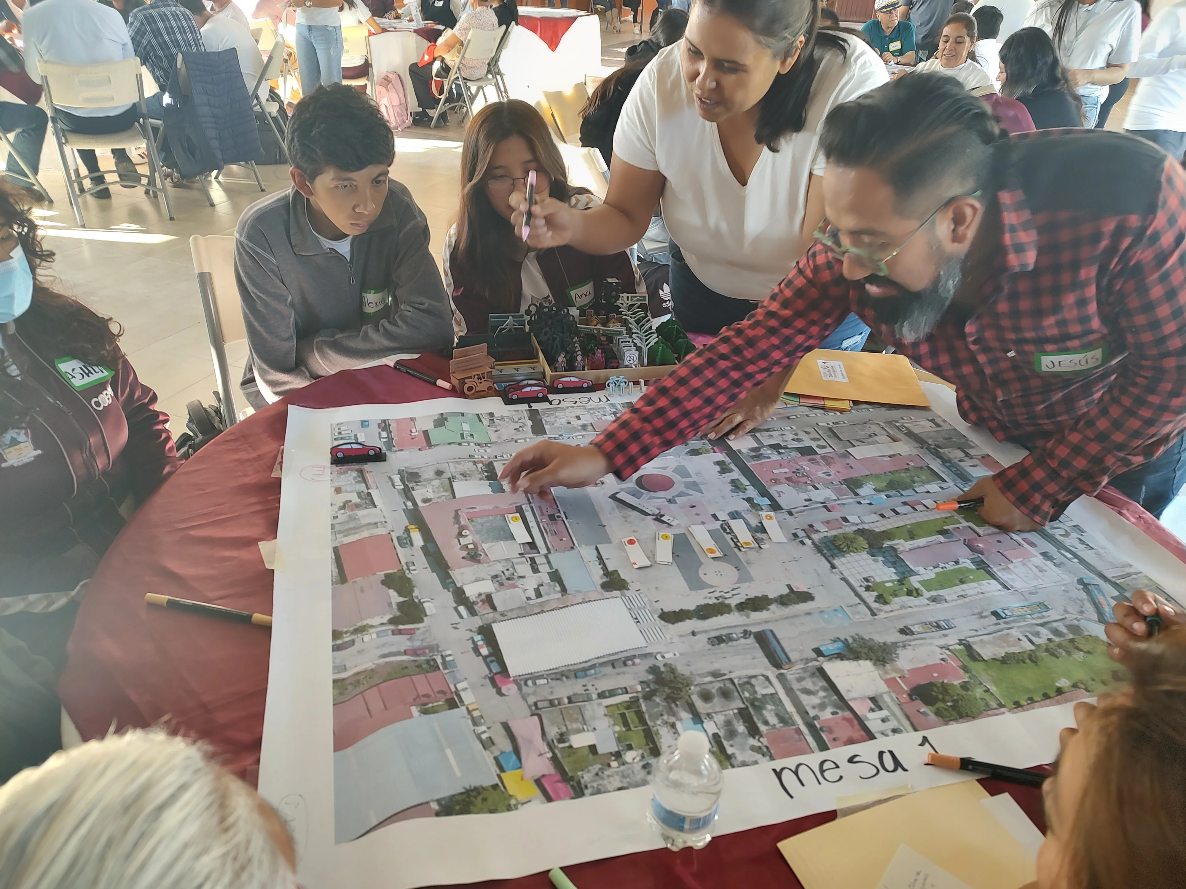 Taller de Diseño Participativo en el municipio de Zapotlán de Juárez, Plan Maestro de Imagen Urbana de la Zona Metropolitana de Pachuca